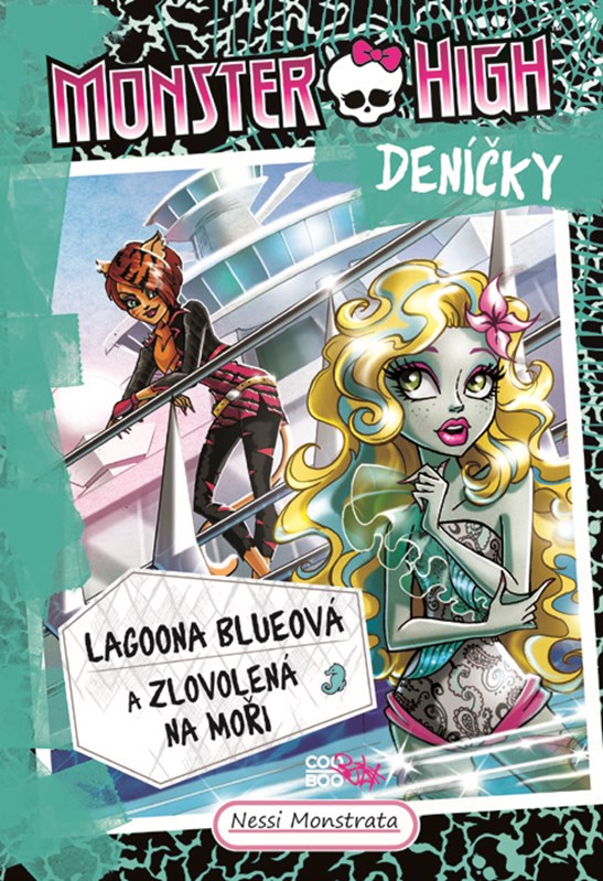 Levně Monster High deníčky 3 – Lagoona Blueová | Nessi Monstrata