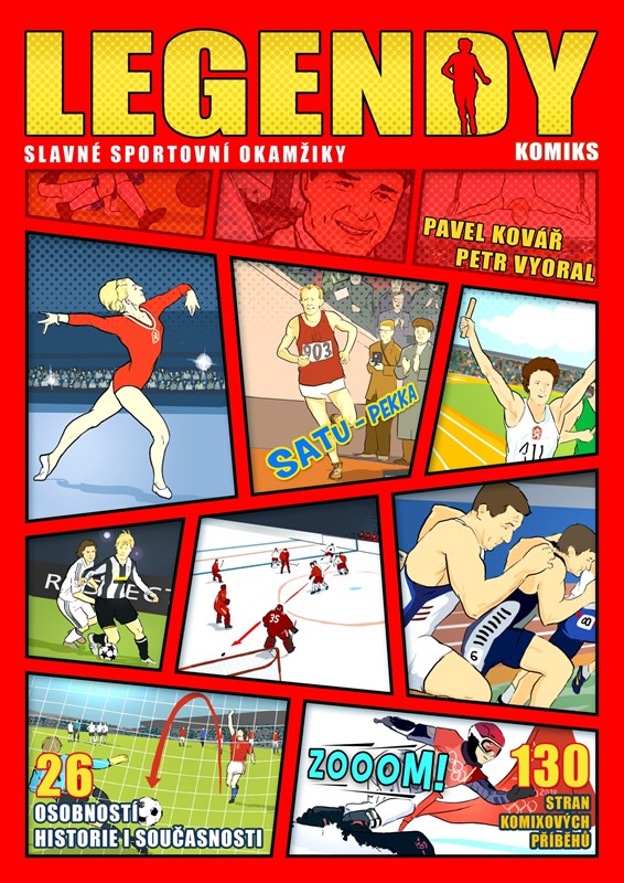 LEGENDY - SLAVNÉ SPORTOVNÍ OKAMŽIKY (KOMIKS)