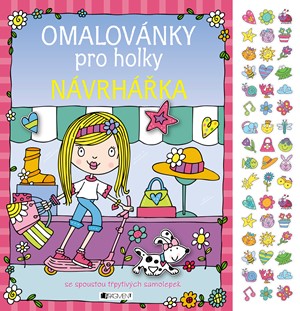 Omalovánky pro holky – Návrhářka | autora nemá