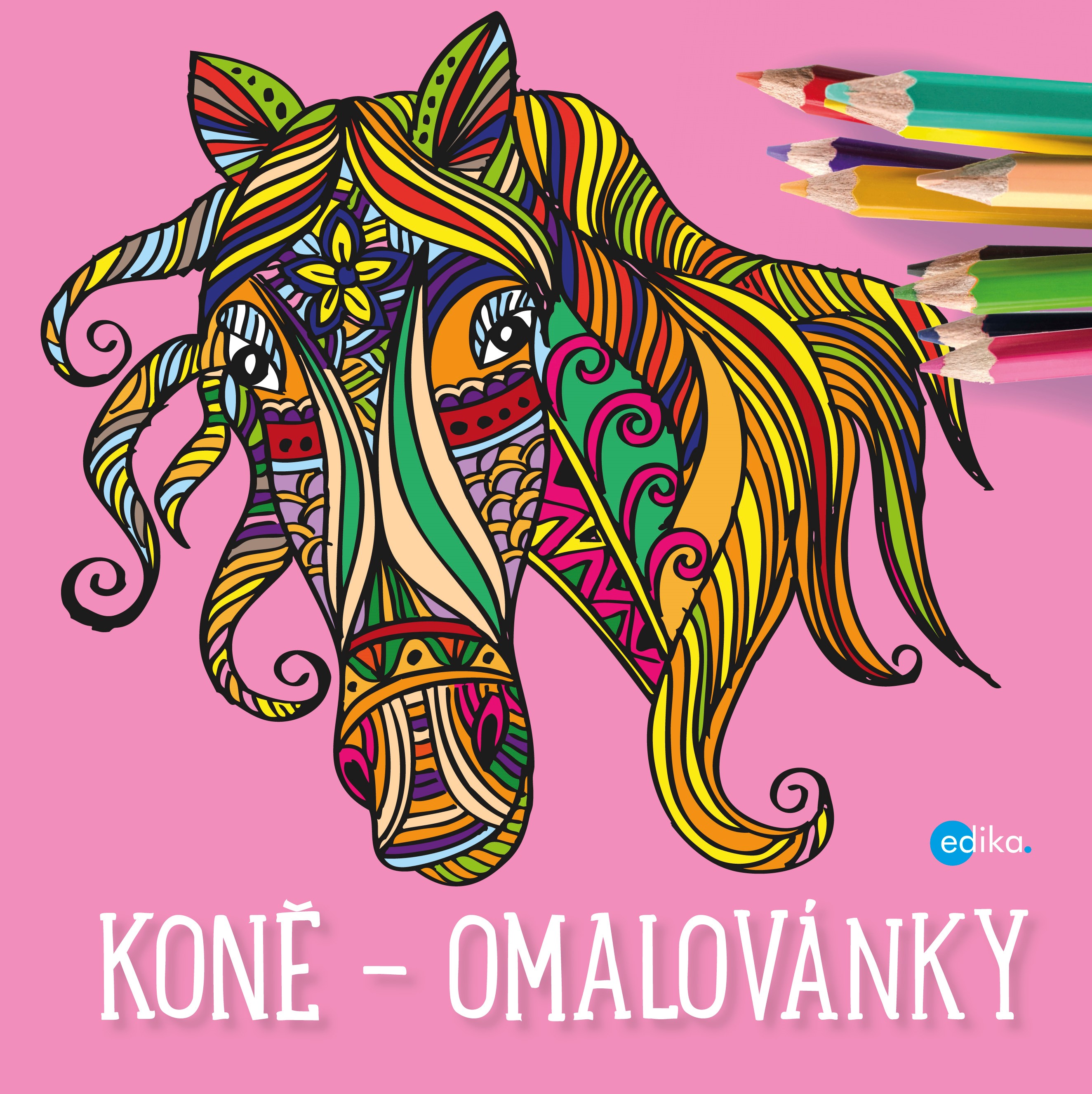 KONĚ - OMALOVÁNKY