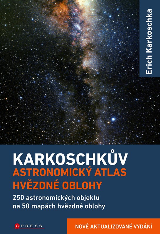 KARKOSCHKŮV ASTRON.ATLAS HVĚZDNÉ OBLOHY