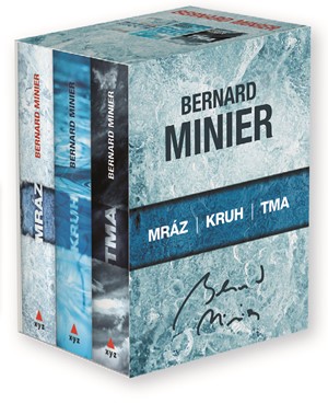 Bernard Minier – 3 x Bernard Minier - box Mráz, Kruh, Tma