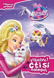 Barbie ve hvězdách Vybarvuj, čti si, nalepuj