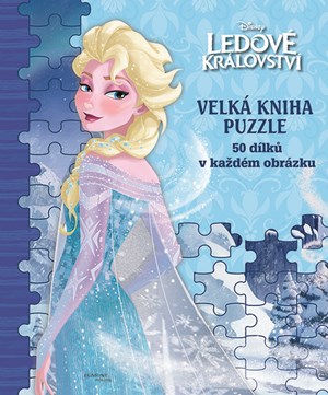 Ledové království Velká kniha puzzle