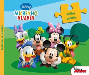 Mickeyho klubík - Kniha puzzle - Poskládej si pohádku