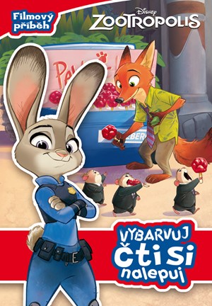 Zootropolis - Filmový příběh - Vybarvuj, čti si, nalepuj