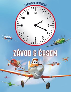 Letadla - Závod s časem (kniha s hodinami)