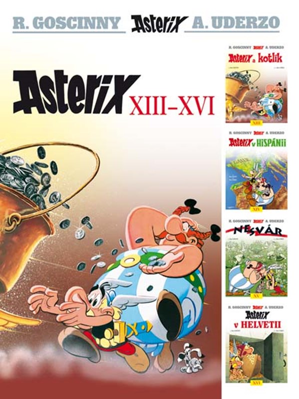 Levně Asterix XIII-XVI | René Goscinny, Albert Uderzo