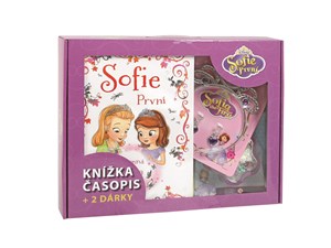 Sofie První - knížka Tajemná kletba, časopis + 2 dárky