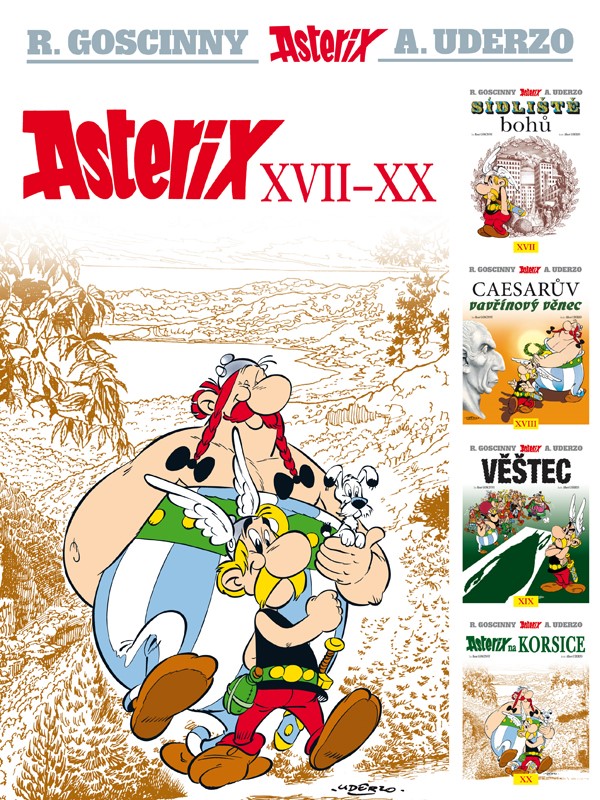 Levně Asterix XVII-XX | René Goscinny, Albert Uderzo