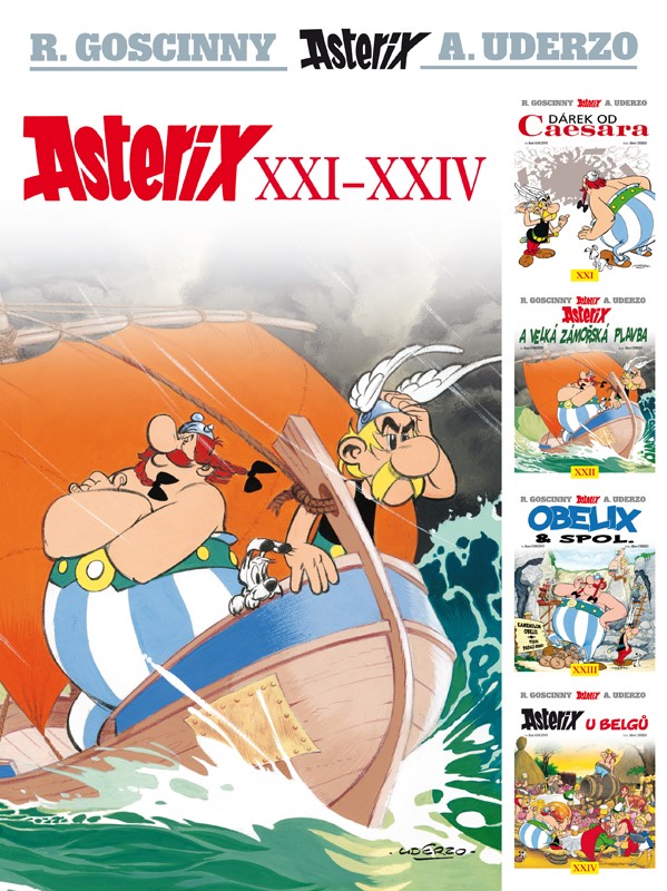 Levně Asterix XXI-XXIV | René Goscinny, Albert Uderzo