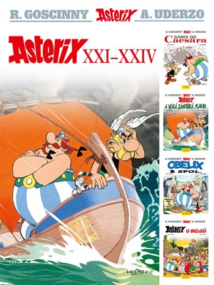 Asterix XXI-XXIV | René Goscinny, Albert Uderzo