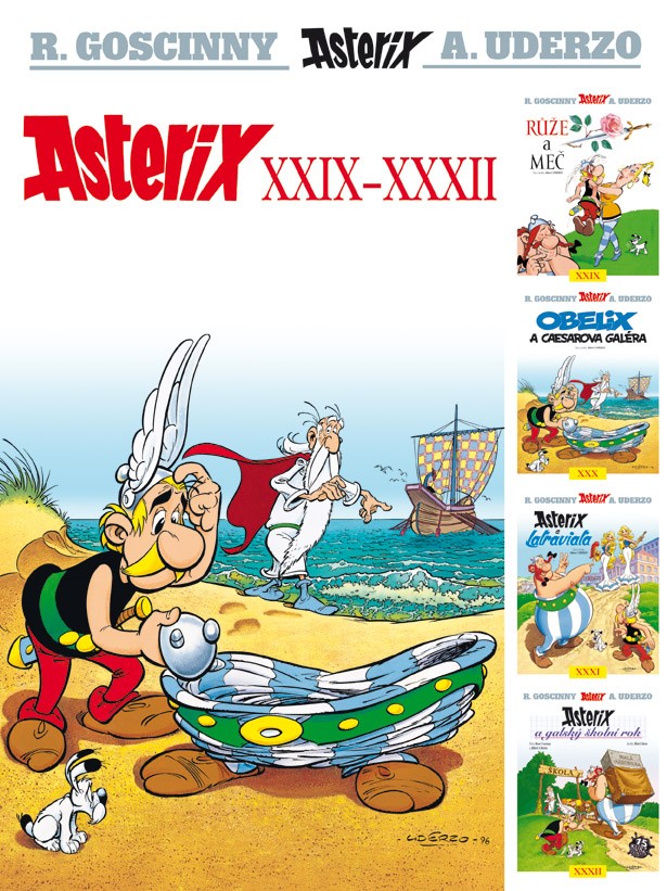 Levně Asterix XXIX-XXXII | René Goscinny, Albert Uderzo, Albert Uderzo