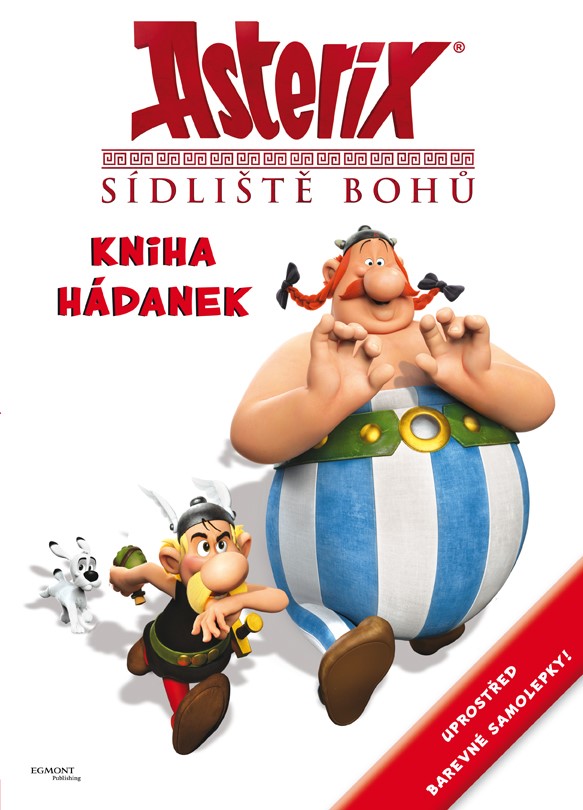 ASTERIX SÍDLIŠTĚ BOHŮ - KNIHA HÁDANEK