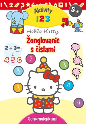 Hello Kitty - Aktivity 123 - Žonglování s čísly