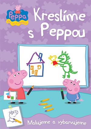 Peppa - Bav se s Pepinou - Kreslíme s Peppou - Malujeme a vybarvujeme