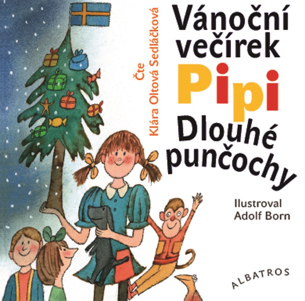 CD VÁNOČNÍ VEČÍREK PIPI DLOUHÉ PUNČOCHY