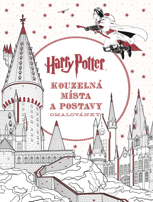 HARRY POTTER - KOUZELNÁ MÍSTA A POSTAVY (OMALOVÁNKY)