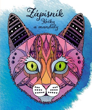 Zápisník pro holky - kočky a mandaly 