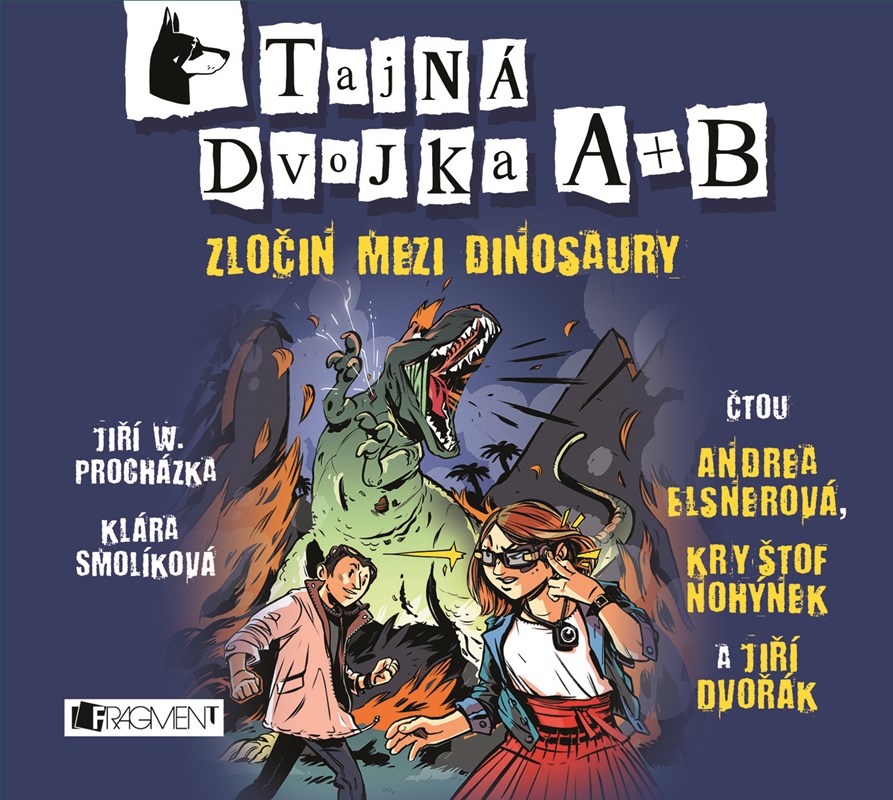 TAJNÁ DVOJKA A + B - ZLOČIN MEZI DINOSAURY CD (AUDIO)