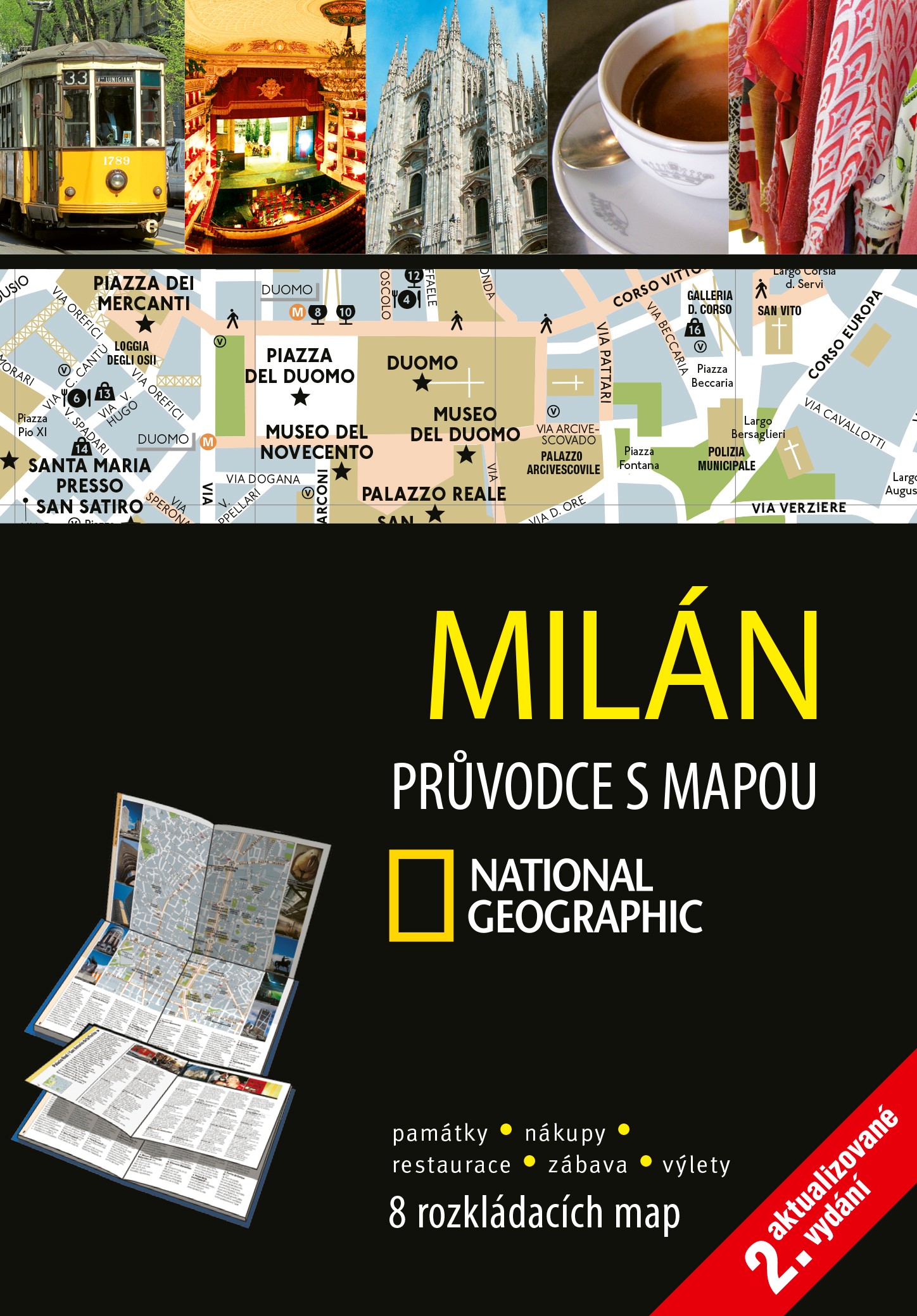 MILÁN PRŮVODCE S MAPOU NATIONAL GEOGRAPHIC