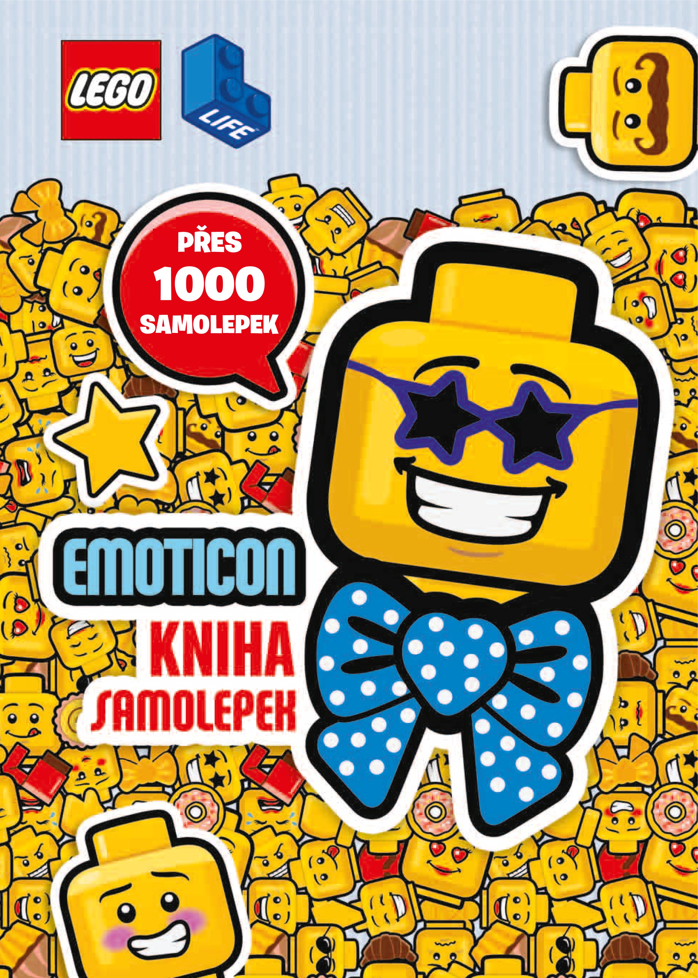 Levně LEGO® EMOTICON Kniha samolepek | Kolektiv