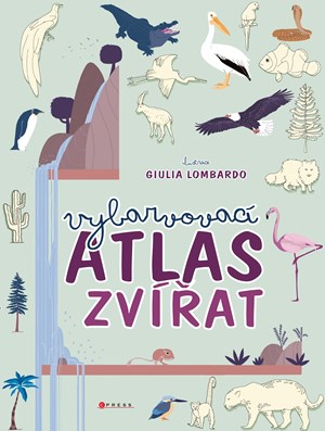 Vybarvovací atlas zvířat | Giulia Lombardo