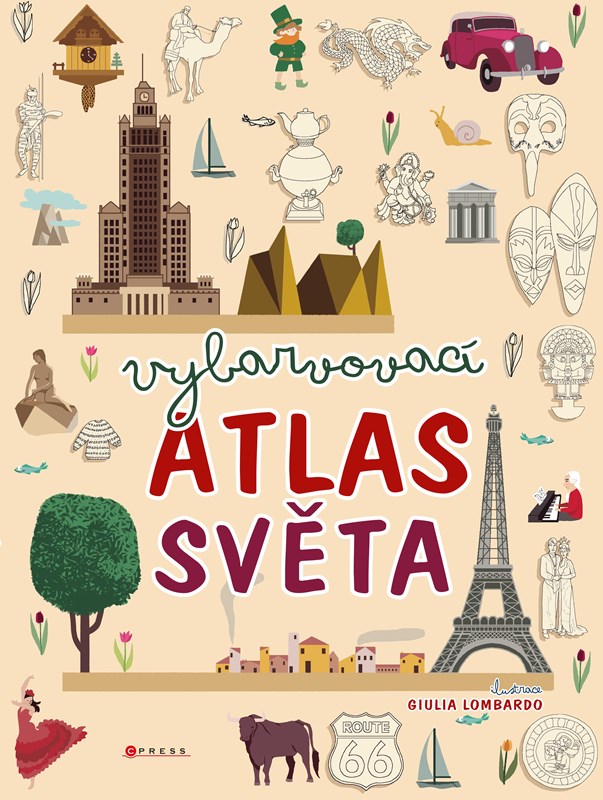 VYBARVOVACÍ ATLAS SVĚTA