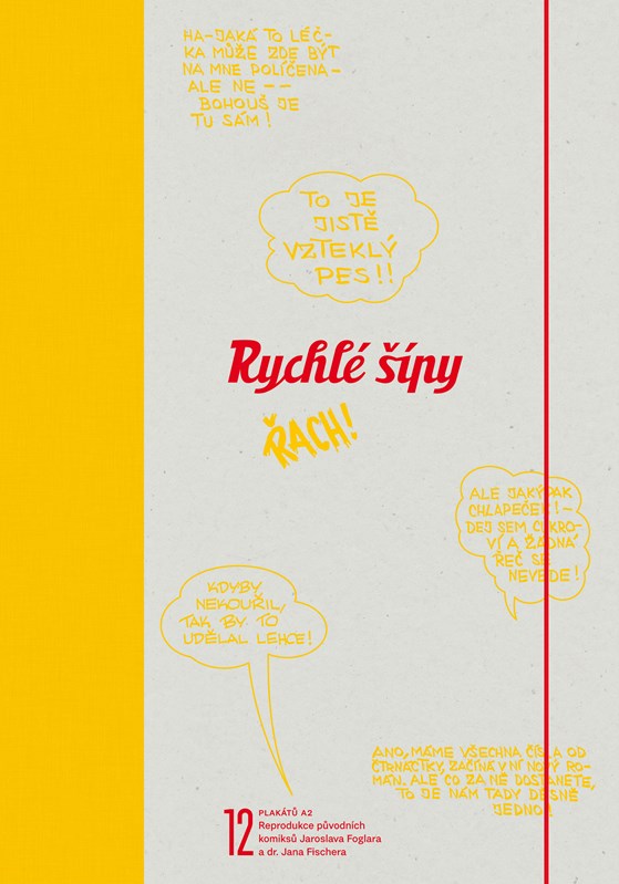 RYCHLÉ ŠÍPY KOMIKSOVÉ PLAKÁTY