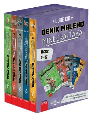 Deník malého Minecrafťáka BOX 1-5