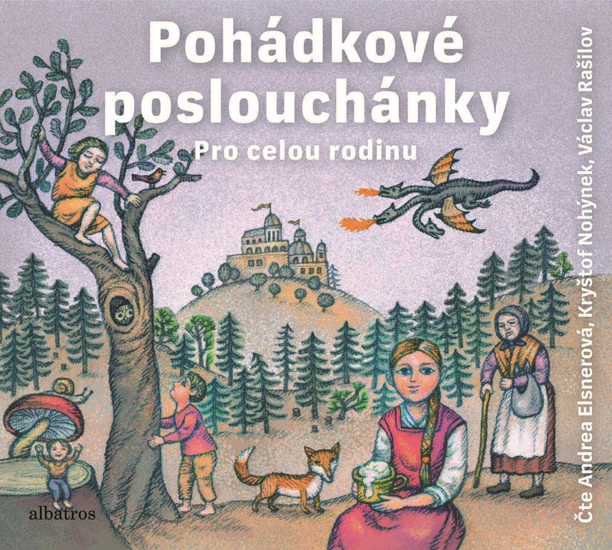 POHÁDKOVÉ POSLOUCHÁNKY CD (AUDIOKNIHA PRO DĚTI)