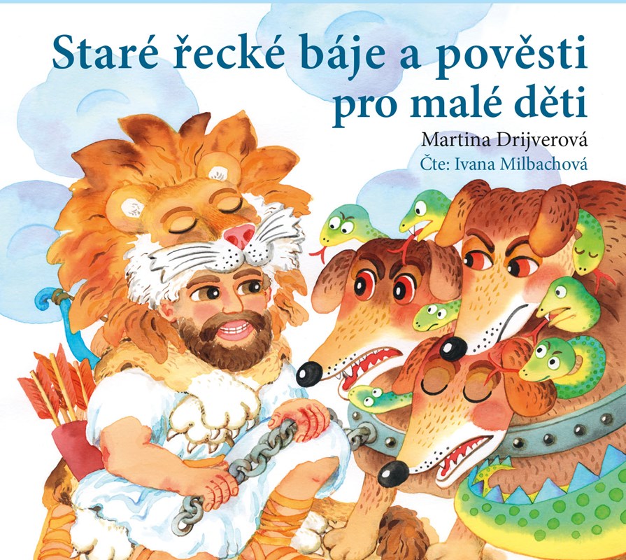 Levně Staré řecké báje a pověsti pro malé děti (audiokniha pro děti) | Martina Drijverová, Ivana Milbachová
