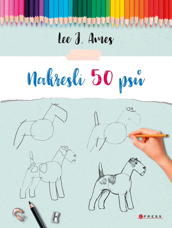 Levně Nakresli 50 psů | Lee J. Ames