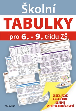 Školní TABULKY pro 6.-9. třídu ZŠ (humanitní předměty)       | ŽKV