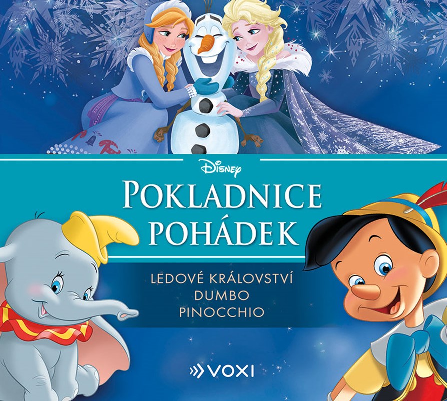 DISNEY - LEDOVÉ KRÁLOVSTVÍ, DUMBO, PINOCCHIO CD (AUDIOKNIHA)