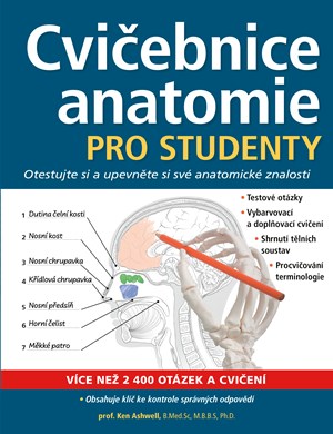 Cvičebnice anatomie pro studenty | Šárka Krejčová, Marcela Bezdičková, Tereza Kochová, Ken Ashwell