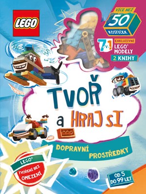 LEGO® Iconic. Tvoř a hraj si: Dopravní prostředky | Kolektiv