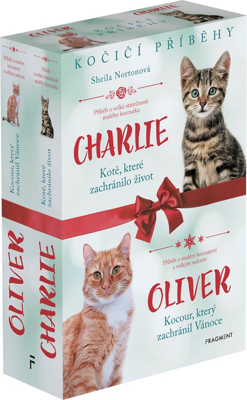 Levně Kočičí příběhy: Oliver + Charlie – box | Sheila Norton