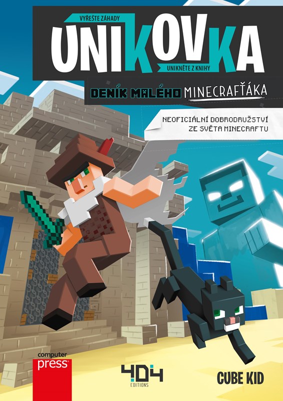 Levně Únikovka: Deník malého Minecrafťáka | Cube Kid