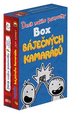 Deník malého poseroutky - Box báječných kamarádů | Jeff Kinney, Veronika Volhejnová