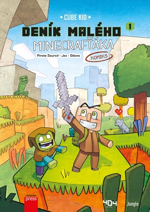 Kniha Deník malého Minecrafťáka Komiks 1