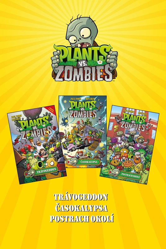 PLANTS VS. ZOMBIES BOX ŽLUTÝ