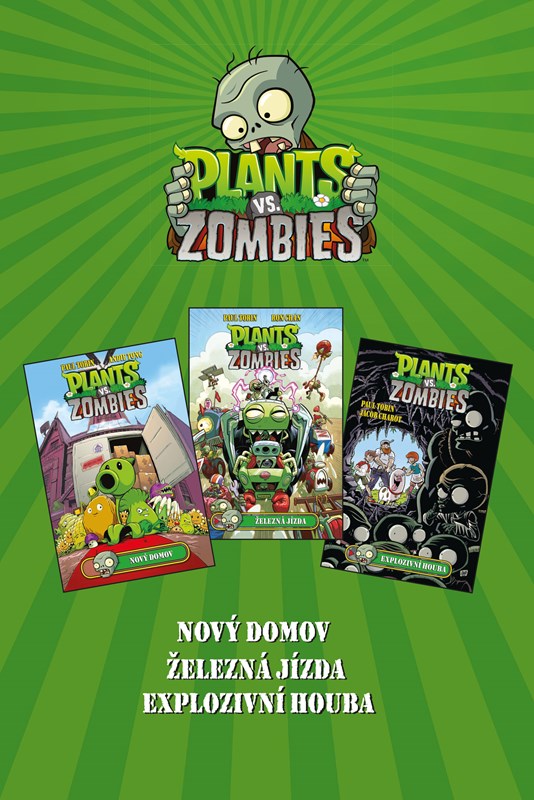 Levně Plants vs. Zombies BOX zelený | Kolektiv