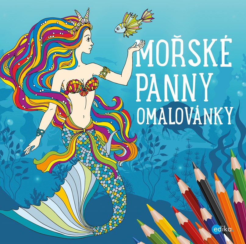 MOŘSKÉ PANNY OMALOVÁNKY