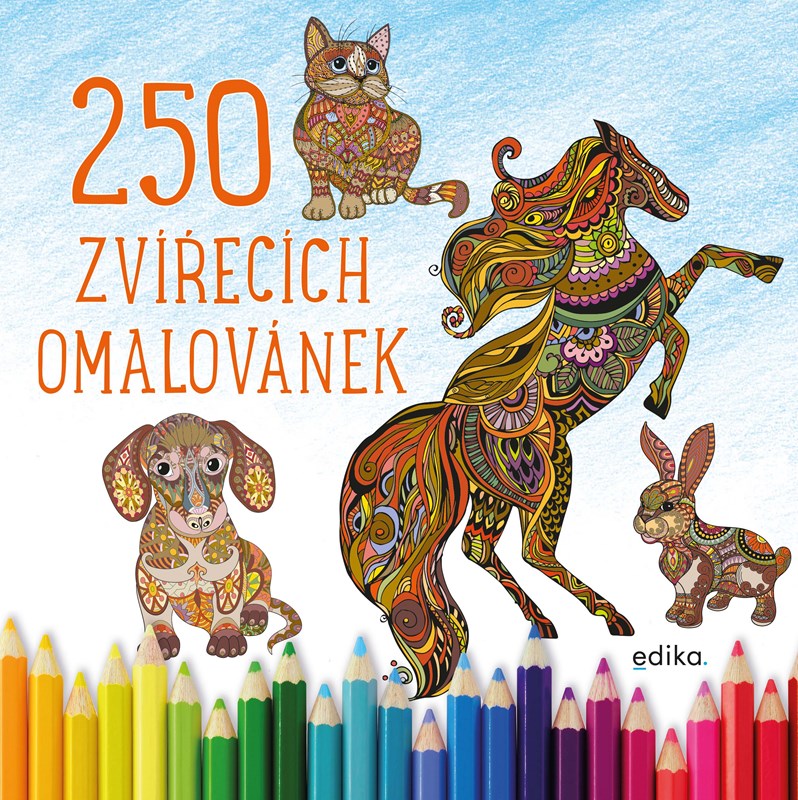 250 ZVÍŘECÍCH OMALOVÁNEK