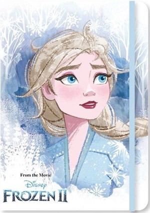 Disney Frozen 2 - třpytivý diář A5