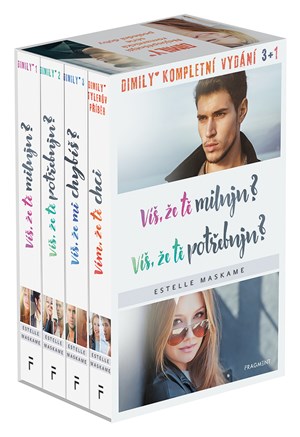 Víš, že… DIMILY 1.-4. díl – box | Estelle Maskame