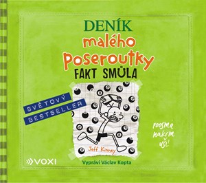 Deník malého poseroutky 8 - (audiokniha) | Jeff Kinney, Veronika Volhejnová, Václav Kopta, Václav Kopta