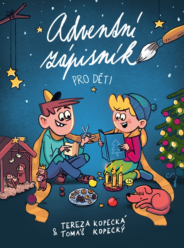 Levně Adventní zápisník pro děti | Tomáš Kopecký, Tereza Kopecká