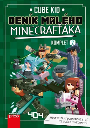 Deník malého Minecrafťáka komplet 2 | Cube Kid